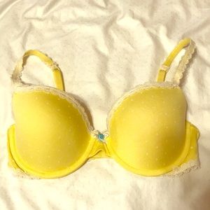 VS lined demi bra